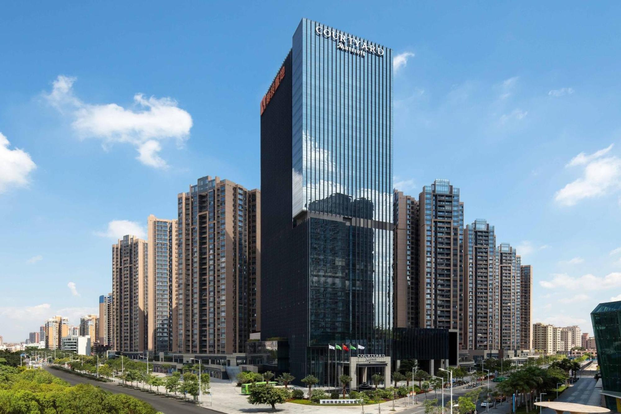 Courtyard By Marriott Shenzhen Bao'An Hotell Exteriör bild