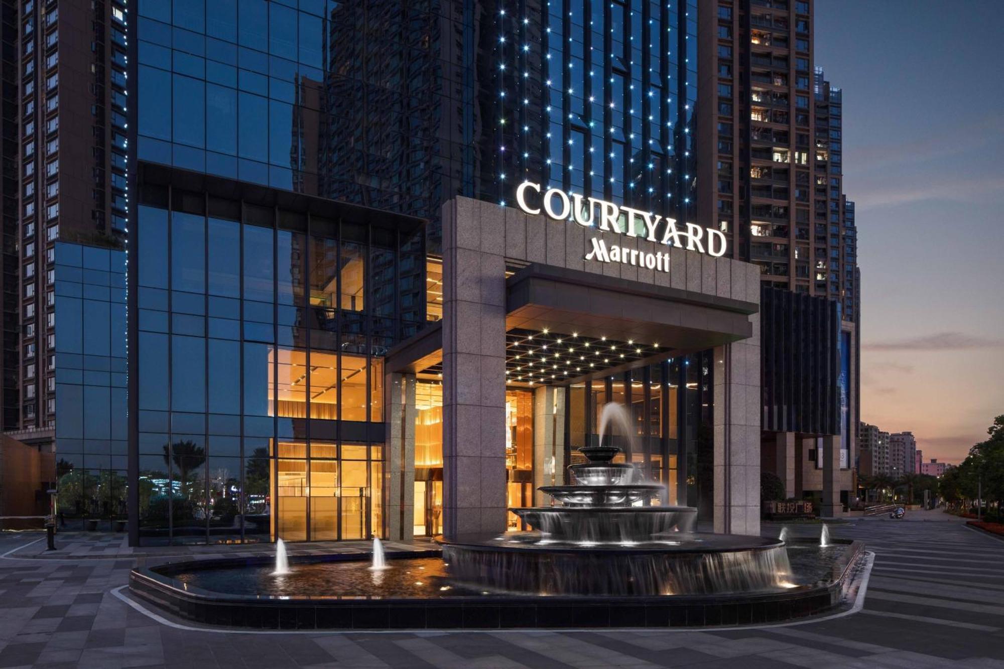 Courtyard By Marriott Shenzhen Bao'An Hotell Exteriör bild