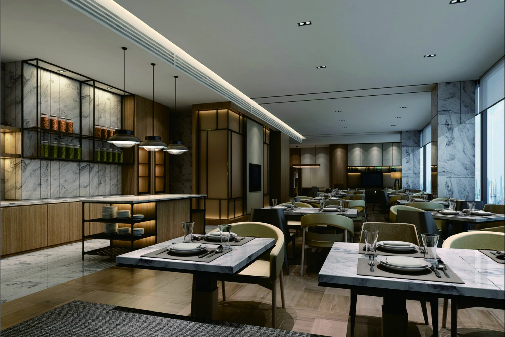 Courtyard By Marriott Shenzhen Bao'An Hotell Exteriör bild
