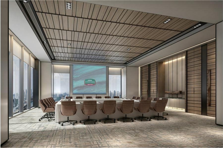 Courtyard By Marriott Shenzhen Bao'An Hotell Exteriör bild